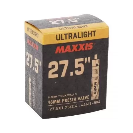 Jalgratta sisekumm Maxxis Ultralight 27.5 x 1.75/2.40 prestaventiiliga.